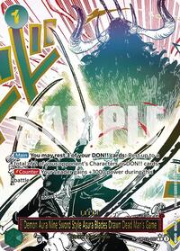 Demon Aura Nine Sword Style Asura: Blades Drawn Dead Man's Game OP12-037